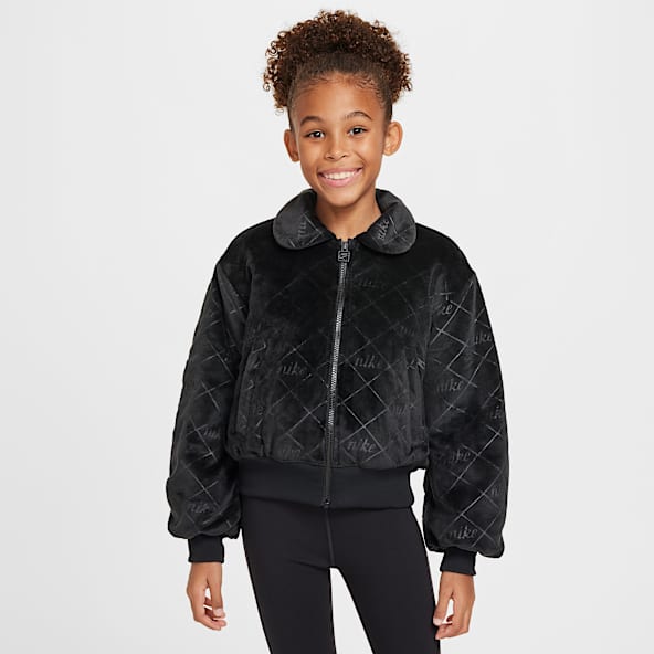 Girls coats nike top
